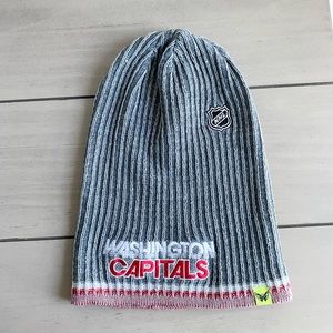 NWOT Reebok Capitals Gray Beanie